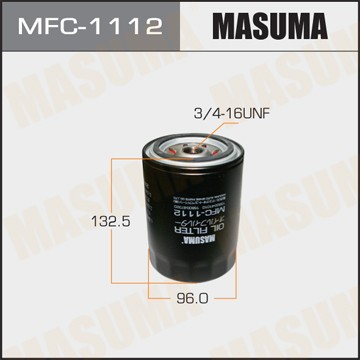 Фильтр масляный двигателя MFC1112 MASUMA