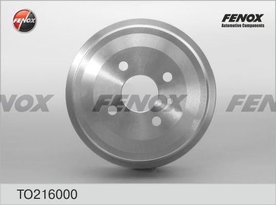 Барабан тормозной TO216000 FENOX