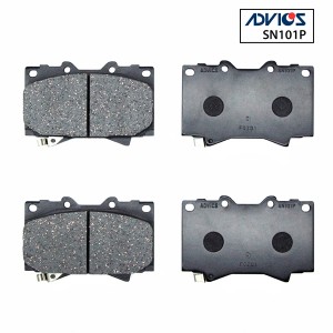 Колодки тормозные дисковые SN101P ADVICS
