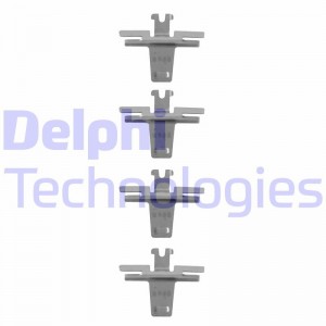 Комплектующие, колодки дискового тормоза LX0058 DELPHI