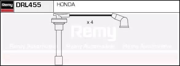 Ккомплект проводов зажигания DRL455 DELCO REMY