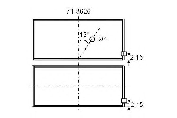 Подшипник 71-3626 GLYCO