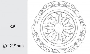 Корзина сцепления HDC67 VALEO PHC