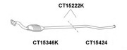 Ремонтная трубка, катализатор CT15424 VENEPORTE