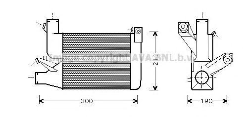 Интеркулер BW4260 AVA