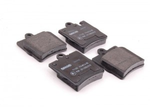 Колодки тормозные дисковые A0034205220 MERCEDES BENZ