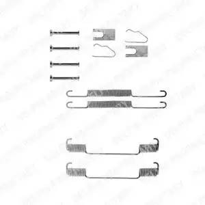 Комплектующие, тормозная колодка LY1036 DELPHI