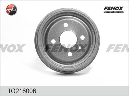 Барабан тормозной TO216006 FENOX