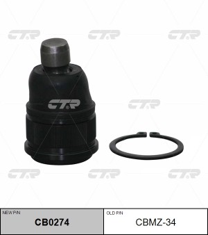 Опора шаровая подвески CBMZ-34 CTR