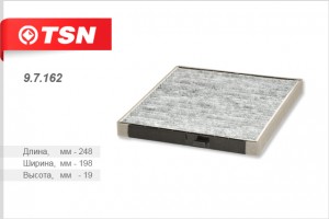 Фильтр салона 97162 TSN