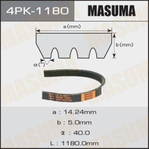 Ремень приводной 4PK-1180 MASUMA