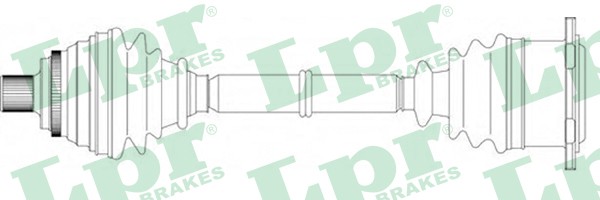 Приводной вал DS14224 LPR