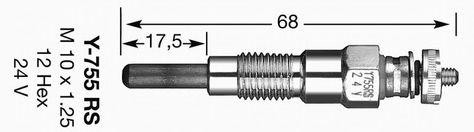 Свеча накаливания 7771 NGK NTK