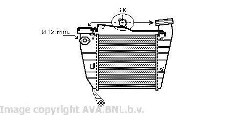 Интеркулер VW4254 AVA