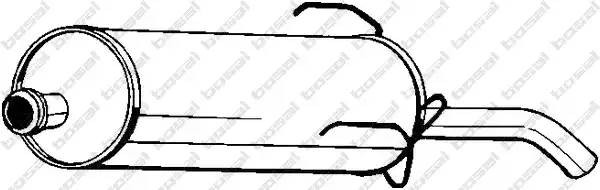 Глушитель выхлопных газов конечный 190-807 BOSAL