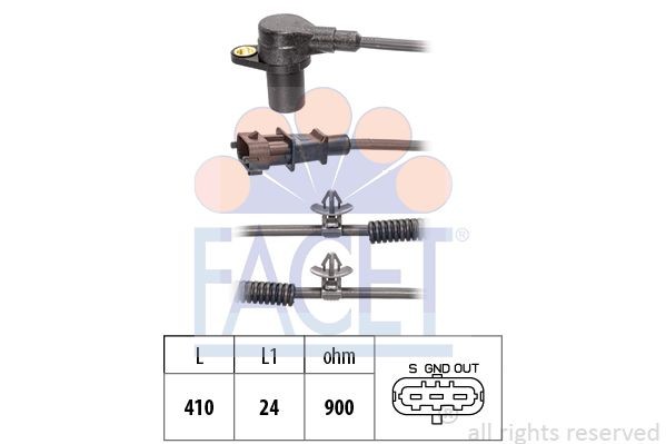 Элемент катушки зажигания 9.8104 FACET