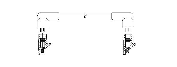 Провод зажигания 44645 BREMI