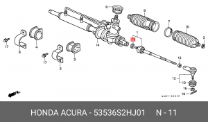 Деталь 53536S2HJ01 HONDA