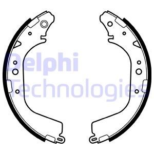 Комплект тормозных колодок LS1408 DELPHI