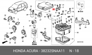 Деталь 38232SNAA11 HONDA