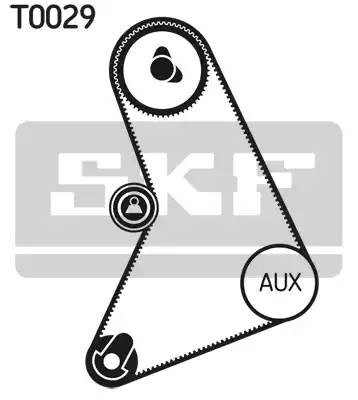 Комплект ремня ГРМ VKMA04001 SKF