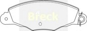 Комплект тормозных колодок, диско 2313500W BRECK