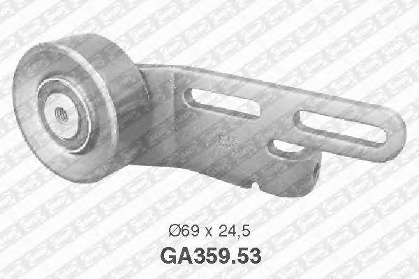 Натяжной ролик, поликлиновой  ремень GA359.53 NTN SNR
