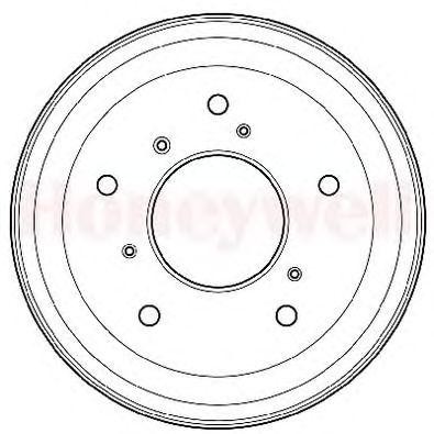 Тормозной барабан 329127B BENDIX JURID