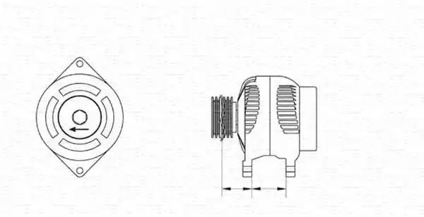 Генератор 943354026010 MAGNETI MARELLI