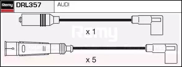 Ккомплект проводов зажигания DRL357 DELCO REMY