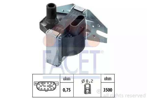Катушка зажигания 9.6008 FACET