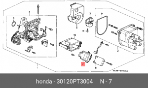 Коммутатор, система зажигания 30120PT3004 HONDA