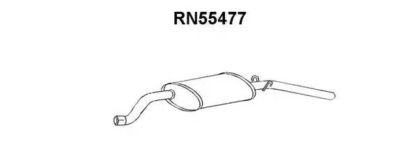 Глушитель выхлопных газов конечный RN55477 VENEPORTE