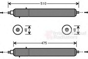 Осушитель, кондиционер 7700D002 VAN WEZEL