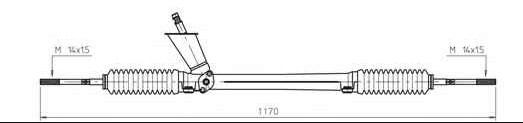 Рулевой механизм WW4045 GENERAL RICAMBI