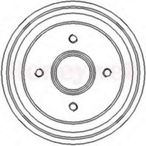 Тормозной барабан 329107B BENDIX JURID
