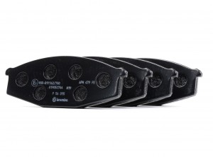 Комплект тормозных колодок, диско P56015 BREMBO