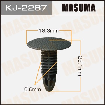 Клипса крепежная KJ2287 MASUMA