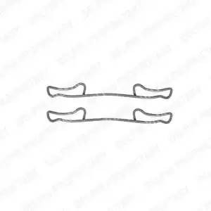 Комплектующие, колодки дискового тормоза LX0294 DELPHI