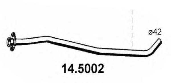 Выпускной трубопровод 145002 ASSO