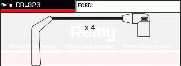 Ккомплект проводов зажигания DRL826 DELCO REMY
