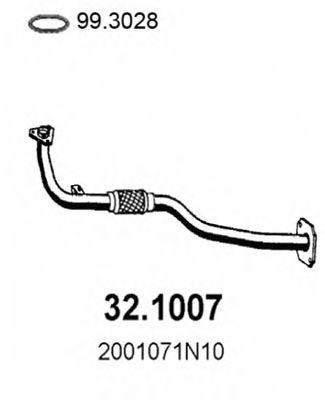 Выпускной трубопровод 321007 ASSO