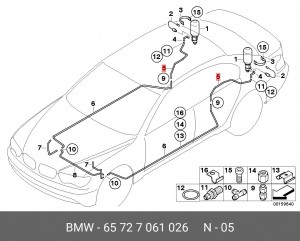 Деталь 65 72 7 061 026 BMW