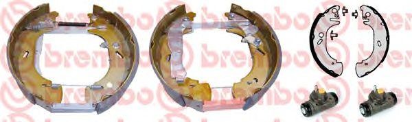 Комплект тормозных колодок K 24 038 BREMBO