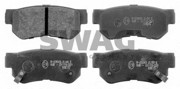 Комплект тормозных колодок, диско 90916674 SWAG
