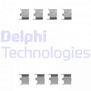 Комплектующие, колодки дискового тормоза LX0147 DELPHI