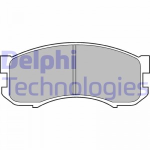 Комплект тормозных колодок, диско LP800 DELPHI