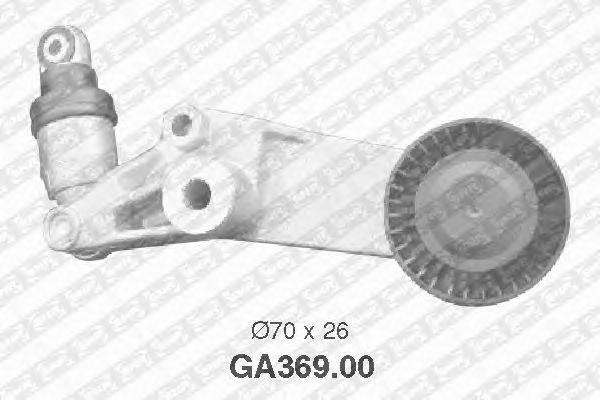Натяжной ролик, поликлиновой  ремень GA369.00 NTN SNR