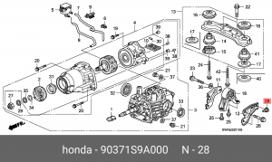 Деталь 90371S9A000 HONDA