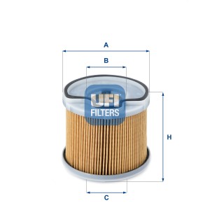 Топливный фильтр 26.691.00 UFI